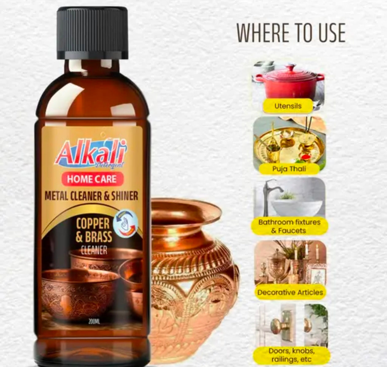 Alkali - Instant Copper & Brass Cleaning Liquid ✨