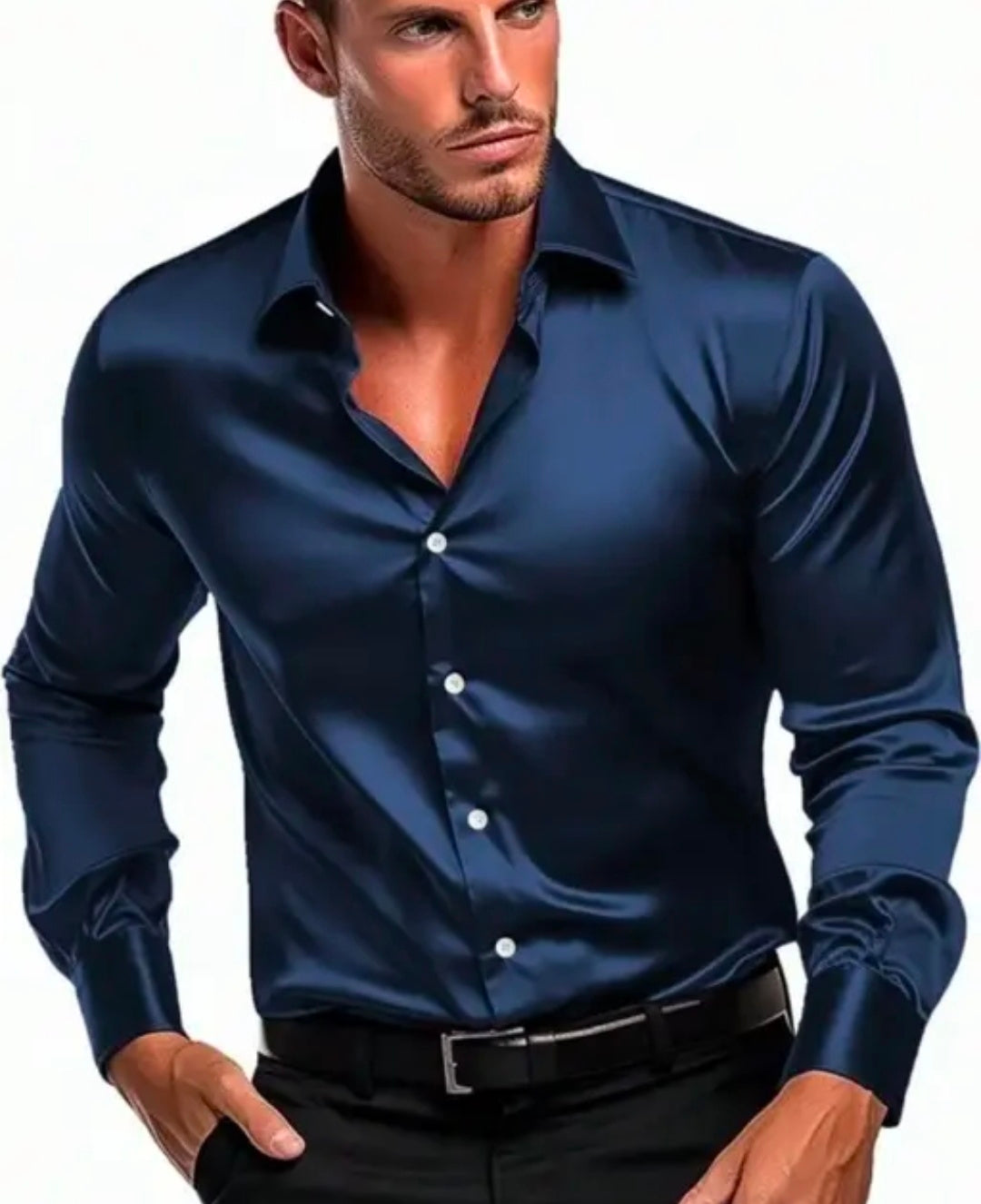 Solid Men Formal wear shirt