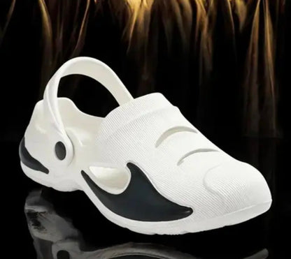Extra soft men's classic casual sandals/clogs adjustable back strap| lightweight and comfortable |stylish & non -slip|waterproof & mules for men & boys