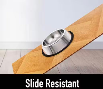 BUYBIRD Stainless Steel Dog Bowl Medium ( Buy 1 , Get 1 Free ),700 ml )