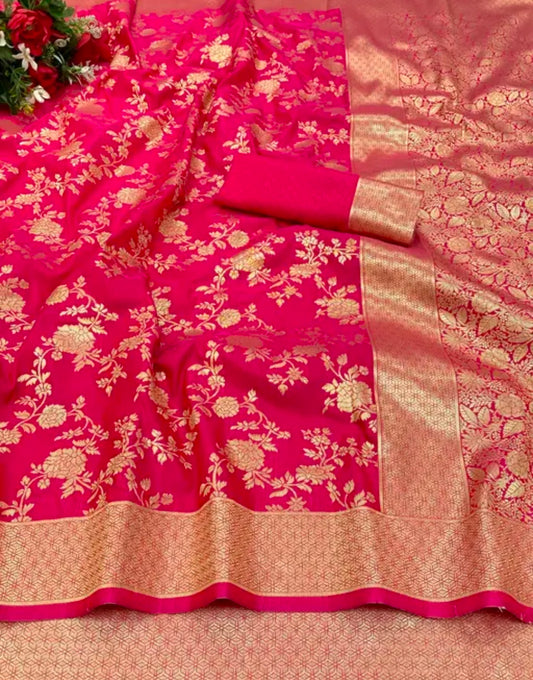Latest banarasi silk saree fow women soft silk banarasi saree collection 2025 for women party wear new design sadi