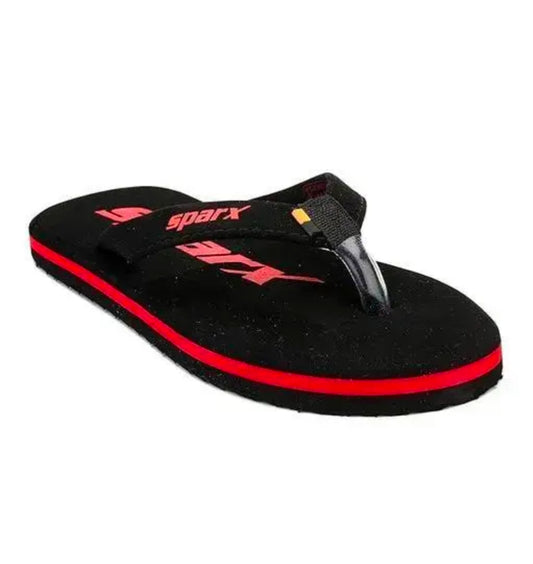 Sparx Flipflop for Men(Black Red)