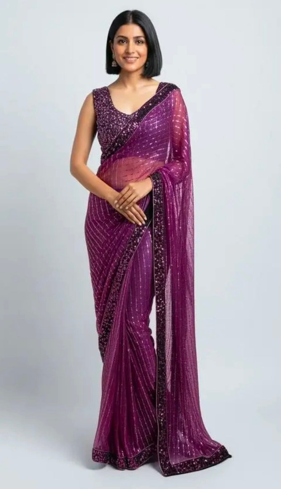 Attractive Women Saree