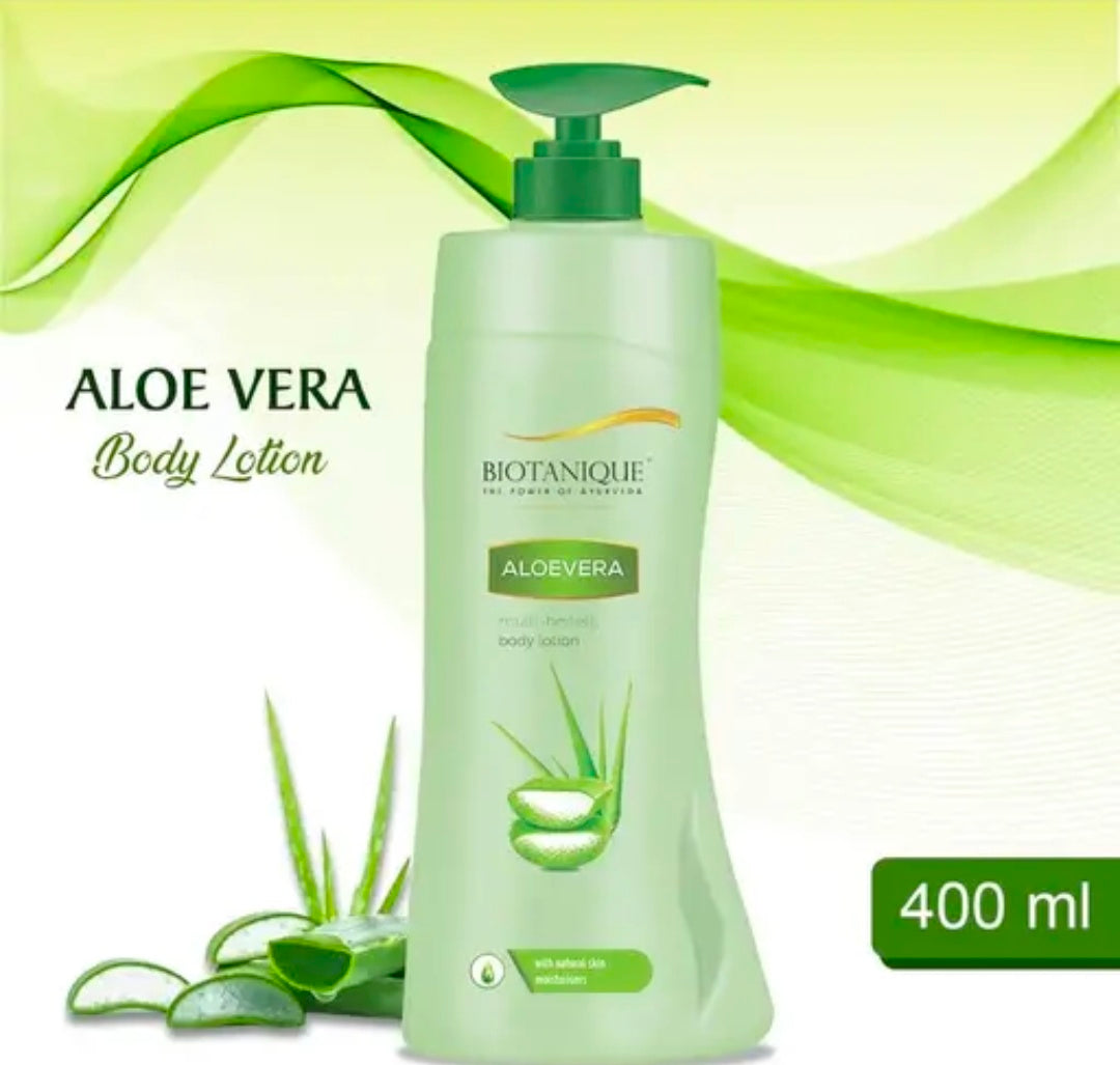 Biotanique Alovera body lotion for dry skin -400 ml