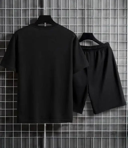 MEN'S POLYESTER PRINTED ROUND NECK SHORT SLEEVES BLACK BIRD PRINTED TRACKSUIT - HALF TSHIRT & SHORTS | MEN'S TRACK SUIT | TRACK SUIT FOR MEN | BLACK TRACK SUIT FOR MEN'S | BOYS TRACK SUIT | POLYESTER TRACK SUIT | TRACK SUIT
Name: MEN'S POLYESTER PRINTED R