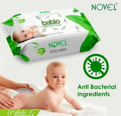Baby Wipes 72 Sheets/Pack of 6 (432 Wipes)