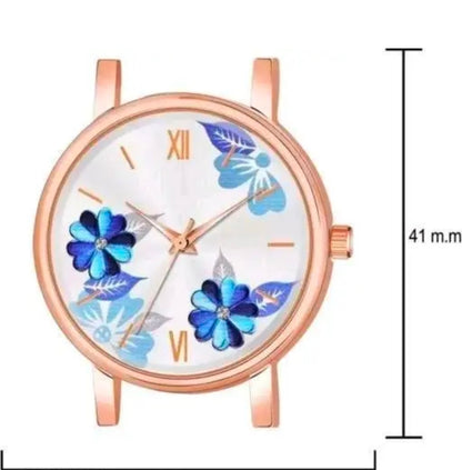 Special Valentine WOMEN'S ANALOG SILVER BLACK COLOUR WATCH