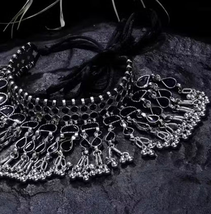 Oxicraft black oxidized jewellery set