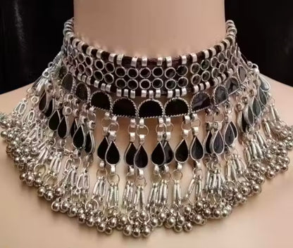 Oxicraft black oxidized jewellery set
