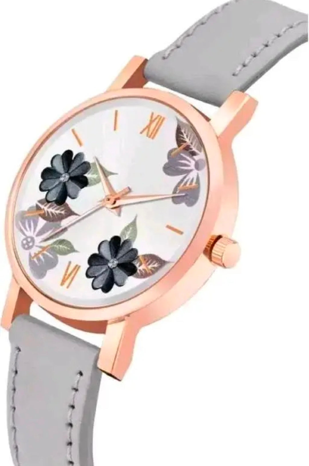 Special Valentine WOMEN'S ANALOG SILVER BLACK COLOUR WATCH