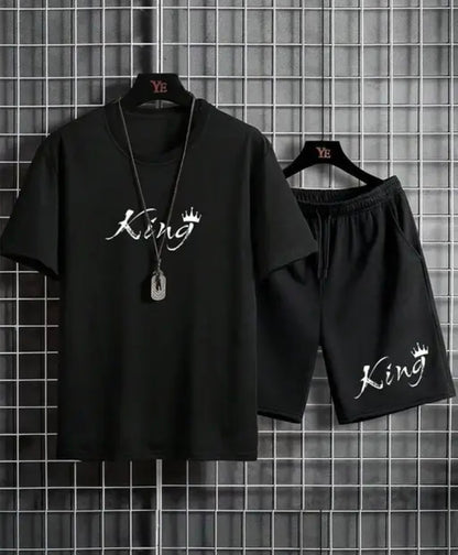 MEN'S POLYESTER PRINTED ROUND NECK SHORT SLEEVES BLACK BIRD PRINTED TRACKSUIT - HALF TSHIRT & SHORTS | MEN'S TRACK SUIT | TRACK SUIT FOR MEN | BLACK TRACK SUIT FOR MEN'S | BOYS TRACK SUIT | POLYESTER TRACK SUIT | TRACK SUIT
Name: MEN'S POLYESTER PRINTED R