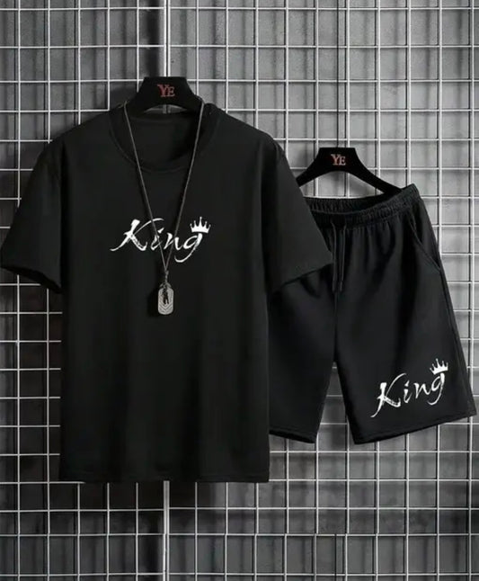 MEN'S POLYESTER PRINTED ROUND NECK SHORT SLEEVES BLACK BIRD PRINTED TRACKSUIT - HALF TSHIRT & SHORTS | MEN'S TRACK SUIT | TRACK SUIT FOR MEN | BLACK TRACK SUIT FOR MEN'S | BOYS TRACK SUIT | POLYESTER TRACK SUIT | TRACK SUIT
Name: MEN'S POLYESTER PRINTED R