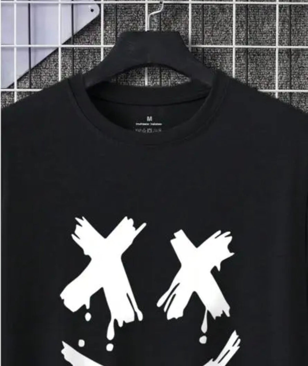 XX smiley cord set black