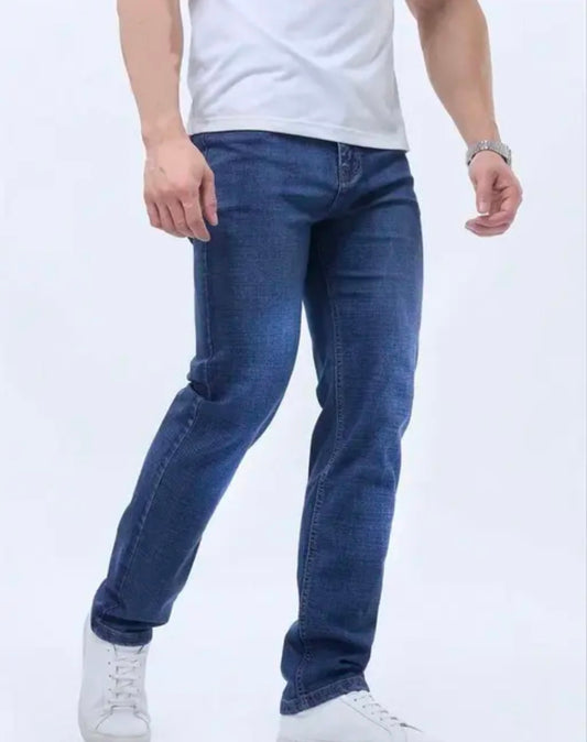 Dark blue jeans