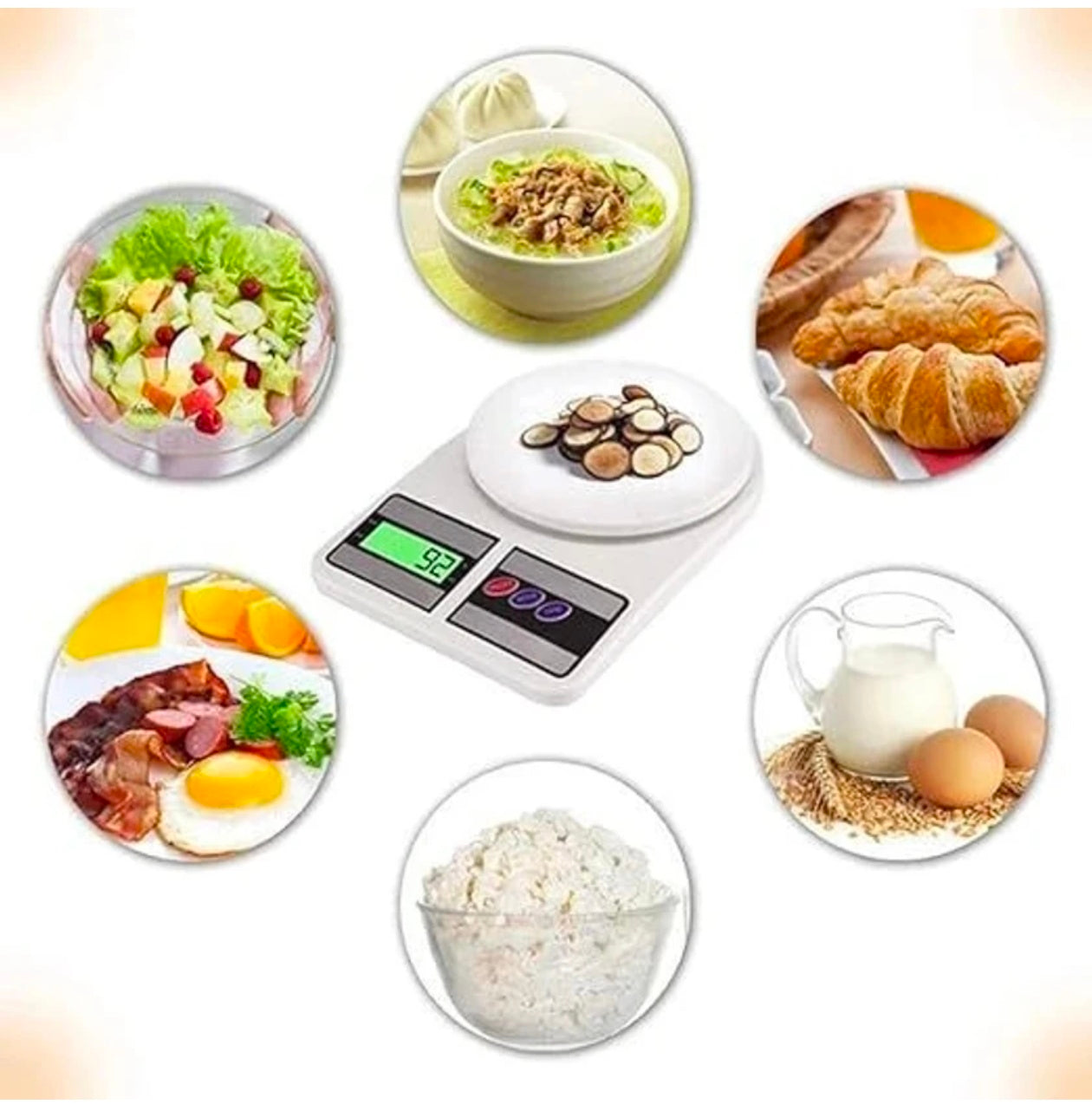 Digital Kitchen Multi-Purpose Weighing Scale