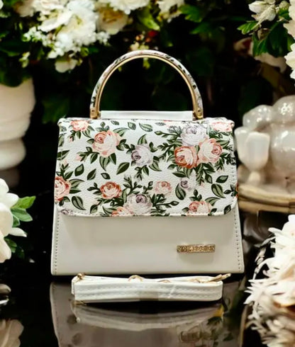jazzberry Women Printed Pu Leather Sling Bag College Bags for Girls | Office | Travel | Gifts Durable Detachable & Adjustable Strap | Full Size Envelope Flap With Magnetic Closure